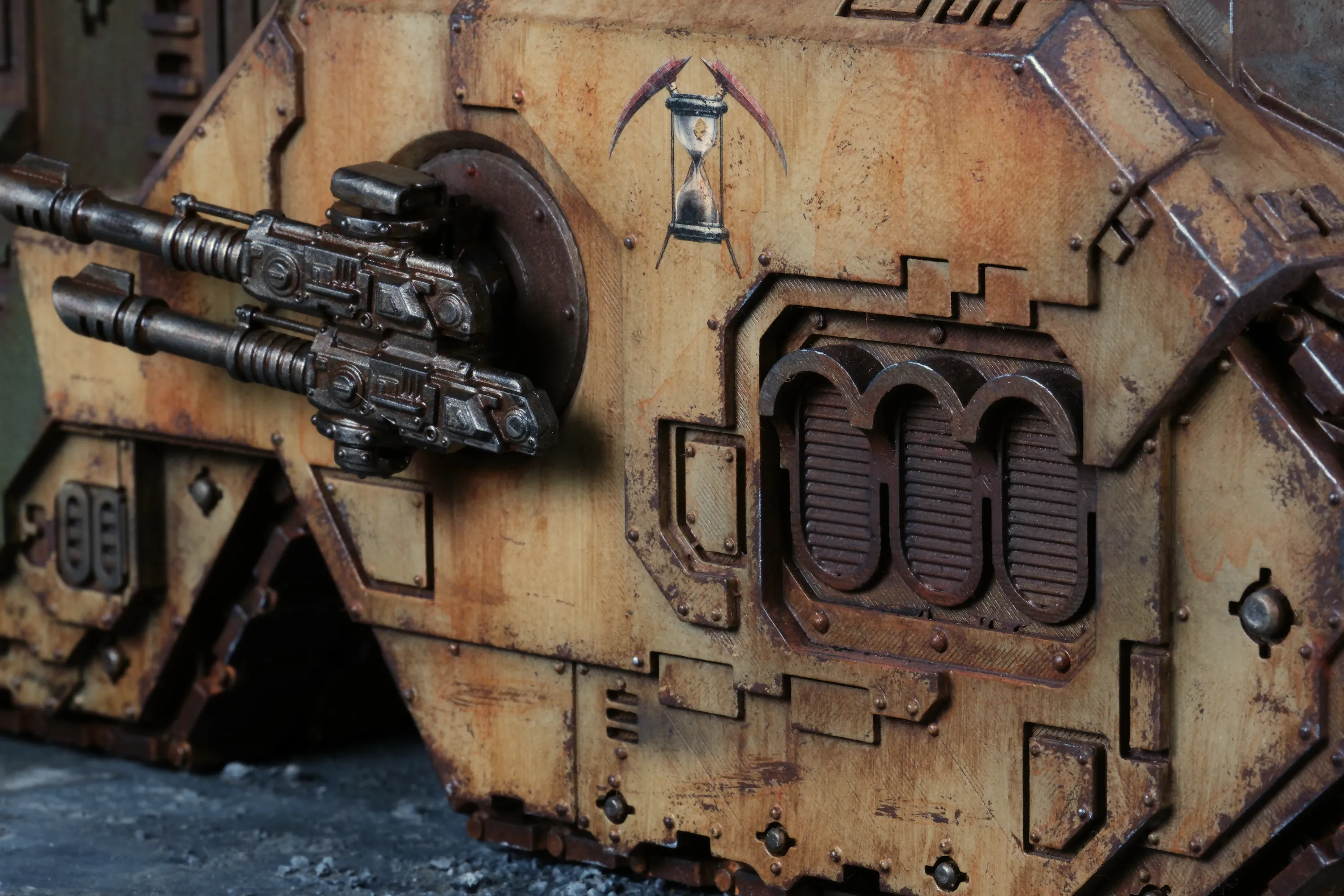 Mastodon front detail